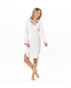 Chemise de nuit Andy 101 gris chiné