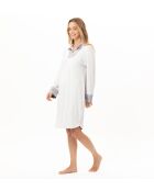 Chemise de nuit Andy 101 gris chiné
