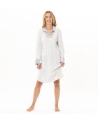 Chemise de nuit Andy 101 gris chiné