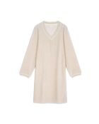 Country 140 meliertes beiges Kleid