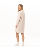 Country 140 meliertes beiges Kleid