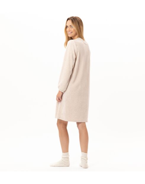 Country 140 meliertes beiges Kleid