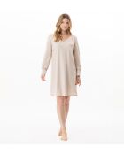 Chemise de nuit Kelly 121 beige chiné