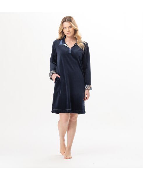 Bradley 140 marineblaues Kleid
