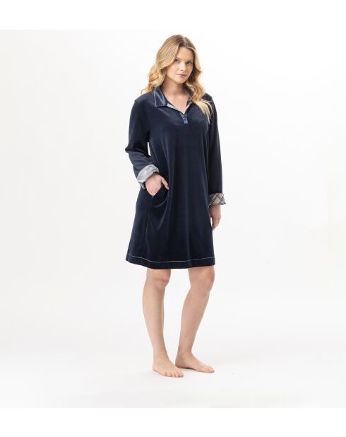 Bradley 140 marineblaues Kleid