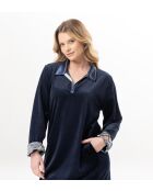 Bradley 140 marineblaues Kleid