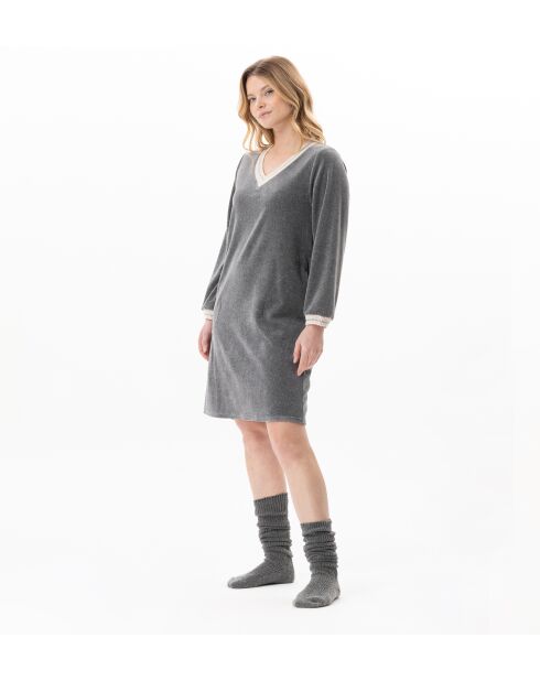 Robe Country 140 anthracite chiné