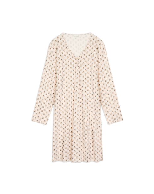 Chemise de nuit Tea Time 101 multicolore