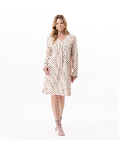 Chemise de nuit Tea Time 101 multicolore