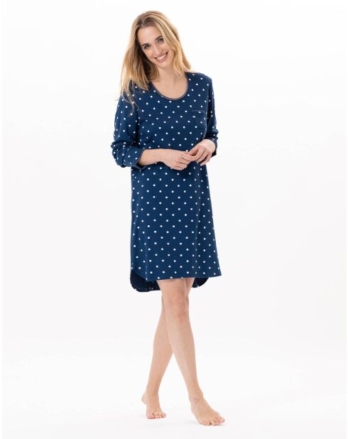 Chemise de nuit Chamade 801 prusse