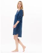 Chemise de nuit Chamade 801 prusse