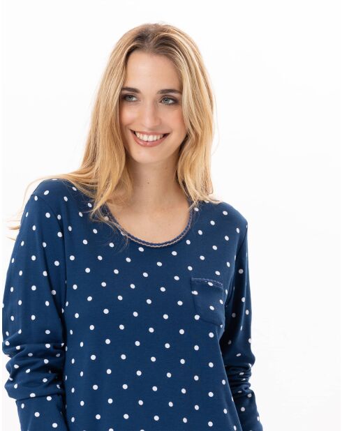 Chemise de nuit Chamade 801 prusse