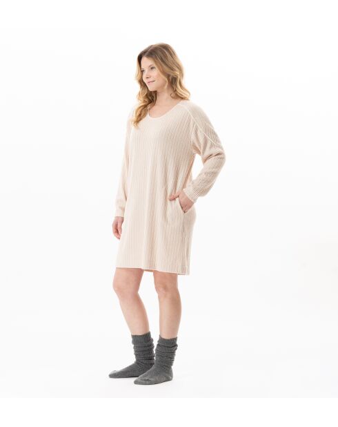 Shetland 140 beiges Kleid