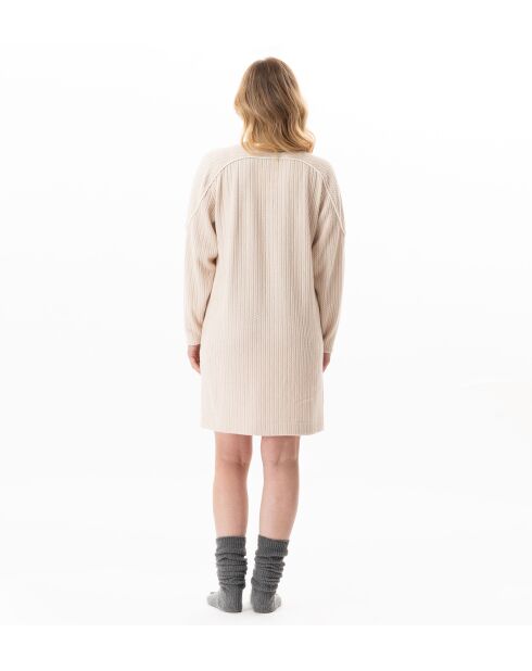 Shetland 140 beiges Kleid