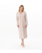 Chemise de nuit longue Tea Time 111 multicolore