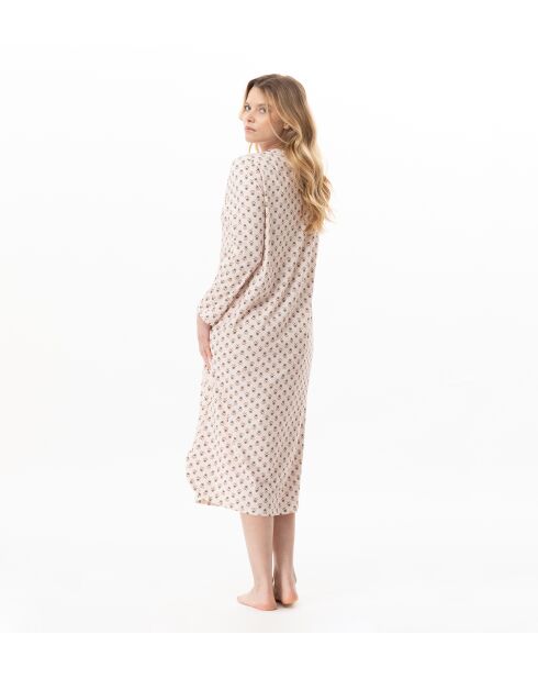 Chemise de nuit longue Tea Time 111 multicolore