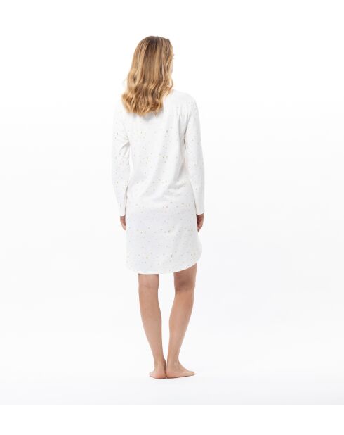 Chemise de nuit Luna 101 ecru