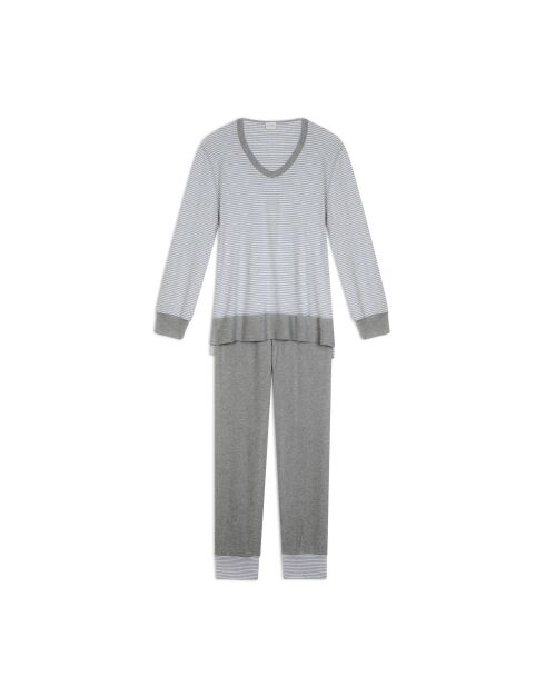Pyjama Flocon 102 gris chiné