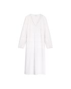 Chemise de nuit longue Luna 111 ecru