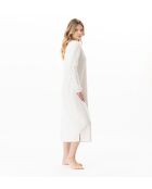 Chemise de nuit longue Luna 111 ecru