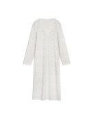 Chemise de nuit longue Luna 111 gris chiné