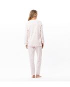 Pyjama Cosy 102 rose/gris