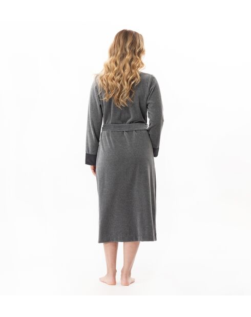 Peignoir Essentiel H67A anthracite chiné