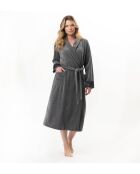 Peignoir Essentiel H67A anthracite chiné