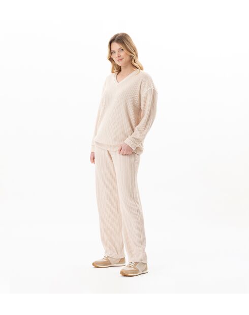 Ensemble Homewear Shetland 124 beige