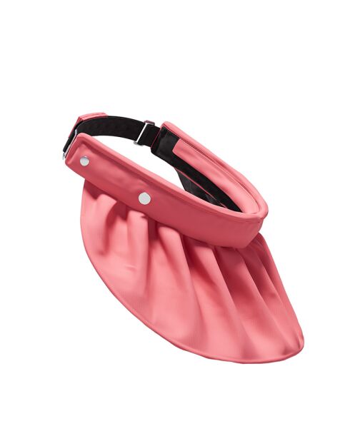Chapeau à ventilation portable FN7 rose - 21.6x18.3x8.2 cm