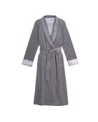 Peignoir Essentiel H67A gris chiné