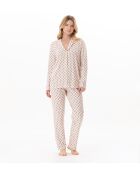 Pyjama boutonné Tea Time 106 multicolore