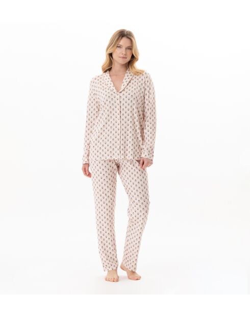 Pyjama boutonné Tea Time 106 multicolore
