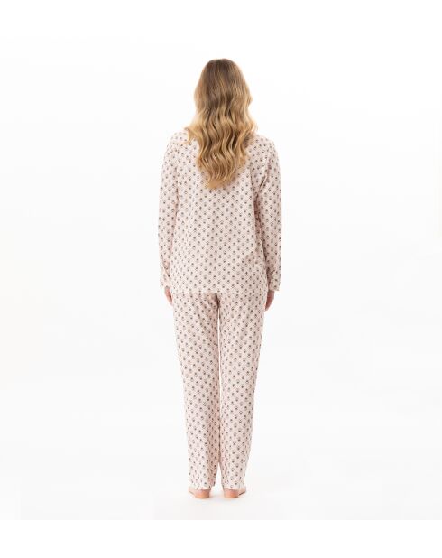Pyjama boutonné Tea Time 106 multicolore