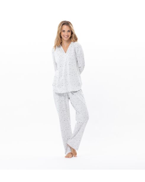 Pyjama Luna 102 gris chiné