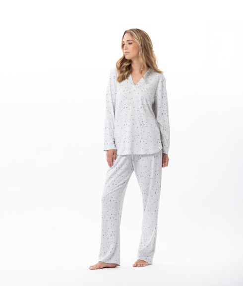 Pyjama Luna 102 gris chiné