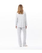 Pyjama Luna 102 gris chiné