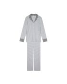 Pyjama boutonné Flocon 106 gris chiné