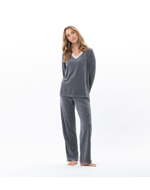 Ensemble Homewear Country 122 anthracite chiné