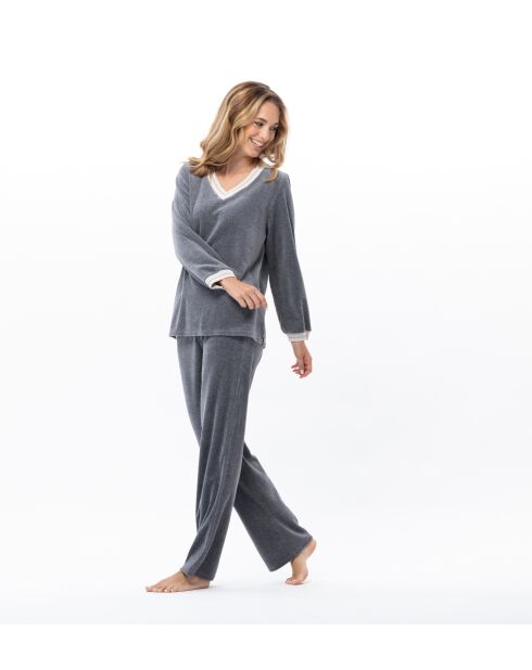 Ensemble Homewear Country 122 anthracite chiné