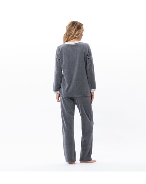 Ensemble Homewear Country 122 anthracite chiné
