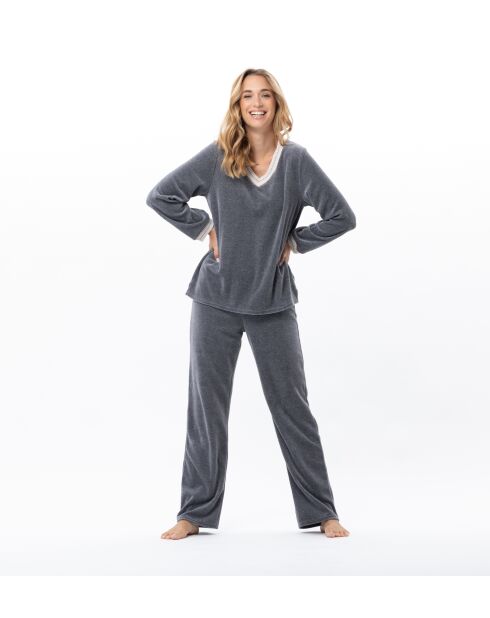 Ensemble Homewear Country 122 anthracite chiné