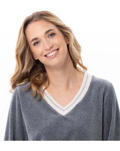 Ensemble Homewear Country 122 anthracite chiné