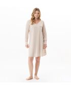 Chemise de nuit Kelly 121 beige chiné