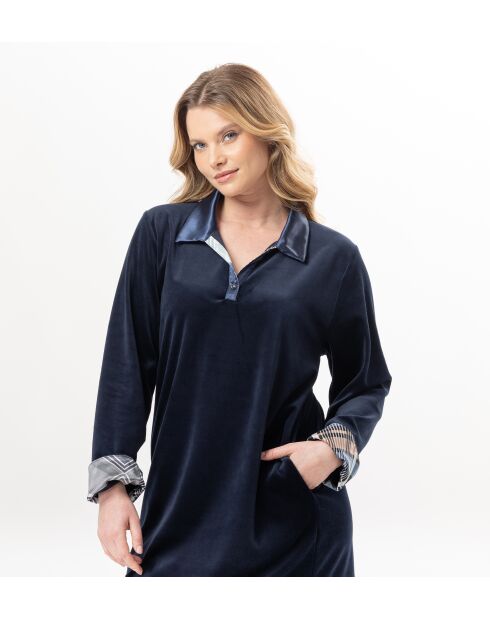 Bradley 140 marineblaues Kleid