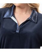 Bradley 140 marineblaues Kleid