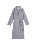 Peignoir Essentiel H65A gris chiné