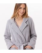 Peignoir Essentiel H65A gris chiné