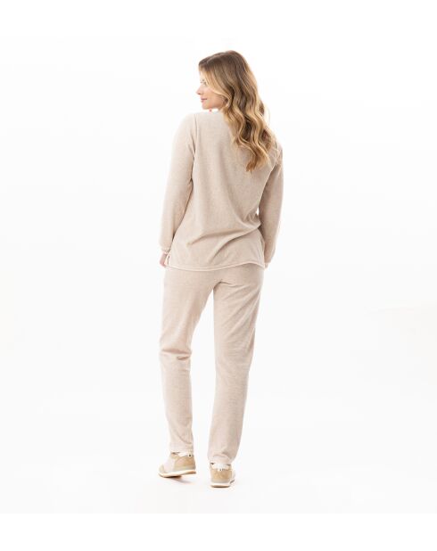 Ensemble Homewear Country 122 beige chiné