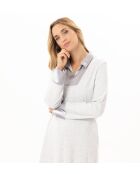 Chemise de nuit Andy 101 gris chiné